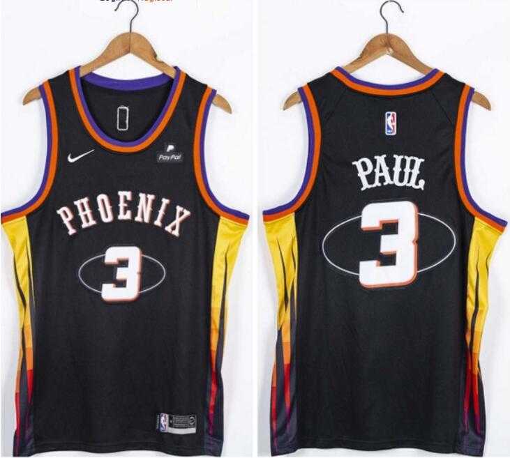 Suns 3 Chris Paul Black Nike Swingman Jersey,We sell and wholesale Suns 3 Chris Paul Black Nike Swingman Jersey on line form chian!